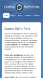 Mobile Screenshot of gamewithpals.com